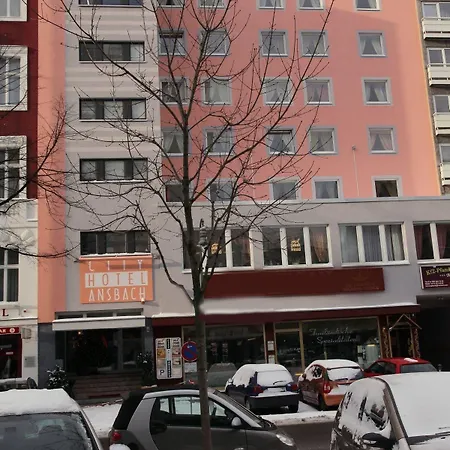 City-hotel Ansbach Am Kurfuerstendamm 3* Berlin