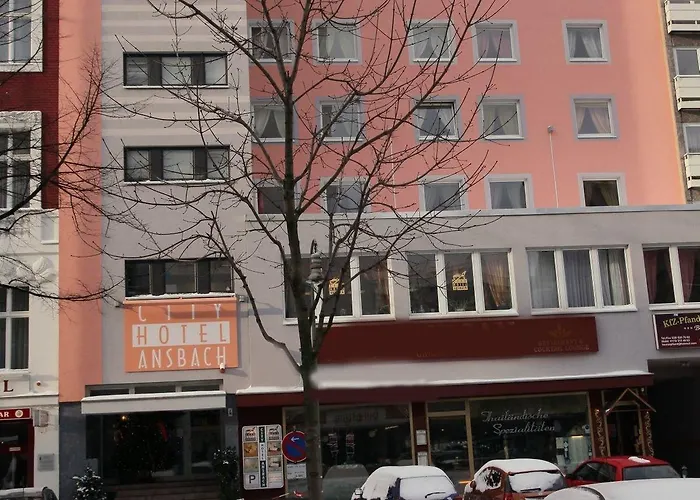 City-hotel Ansbach Am Kurfuerstendamm 3* Berlin